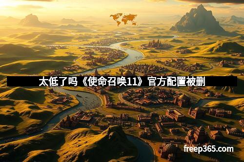 太低了吗《使命召唤11》官方配置被删